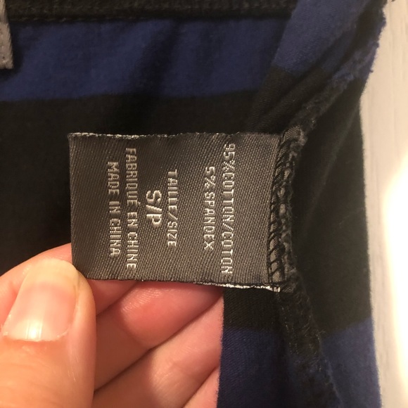 Suzy Shier Stripped Pencil Zipper Skirts - Picture 6 of 7